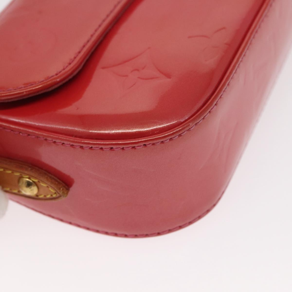 LOUIS VUITTON Monogram Vernis Malibu Street Bag Fran Boise M9150F LV Auth 161297
