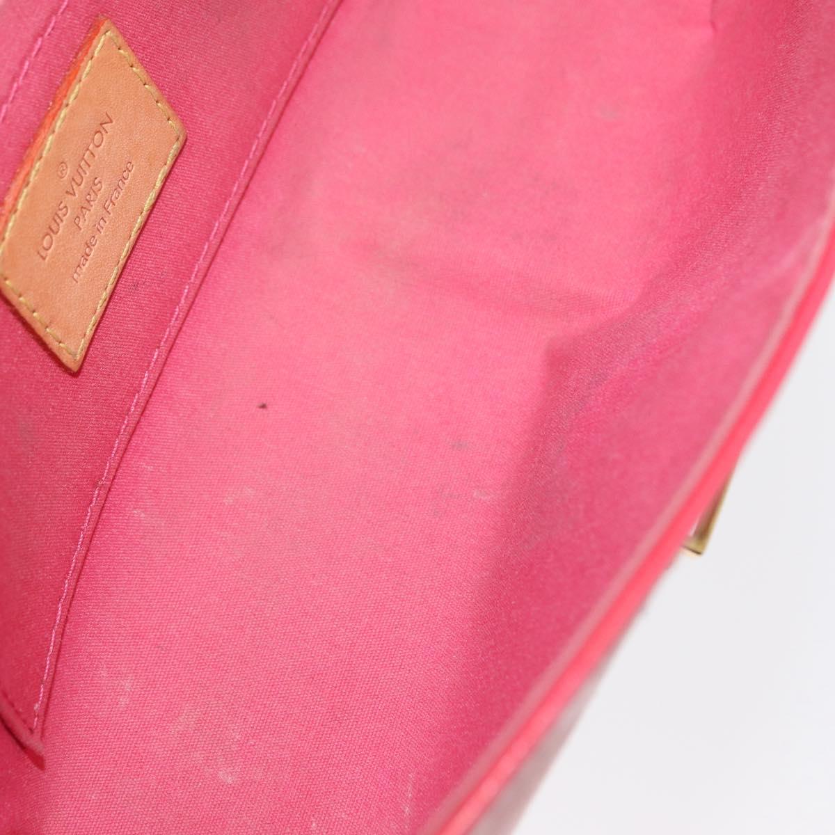 LOUIS VUITTON Monogram Vernis Malibu Street Bag Fran Boise M9150F LV Auth 161297