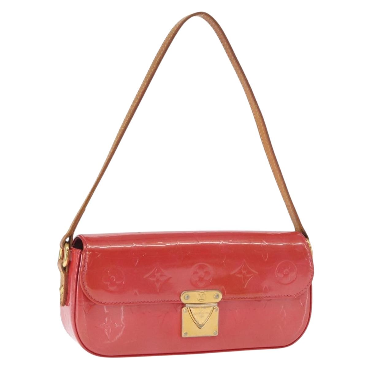 LOUIS VUITTON Monogram Vernis Malibu Street Bag Fran Boise M9150F LV Auth 161297