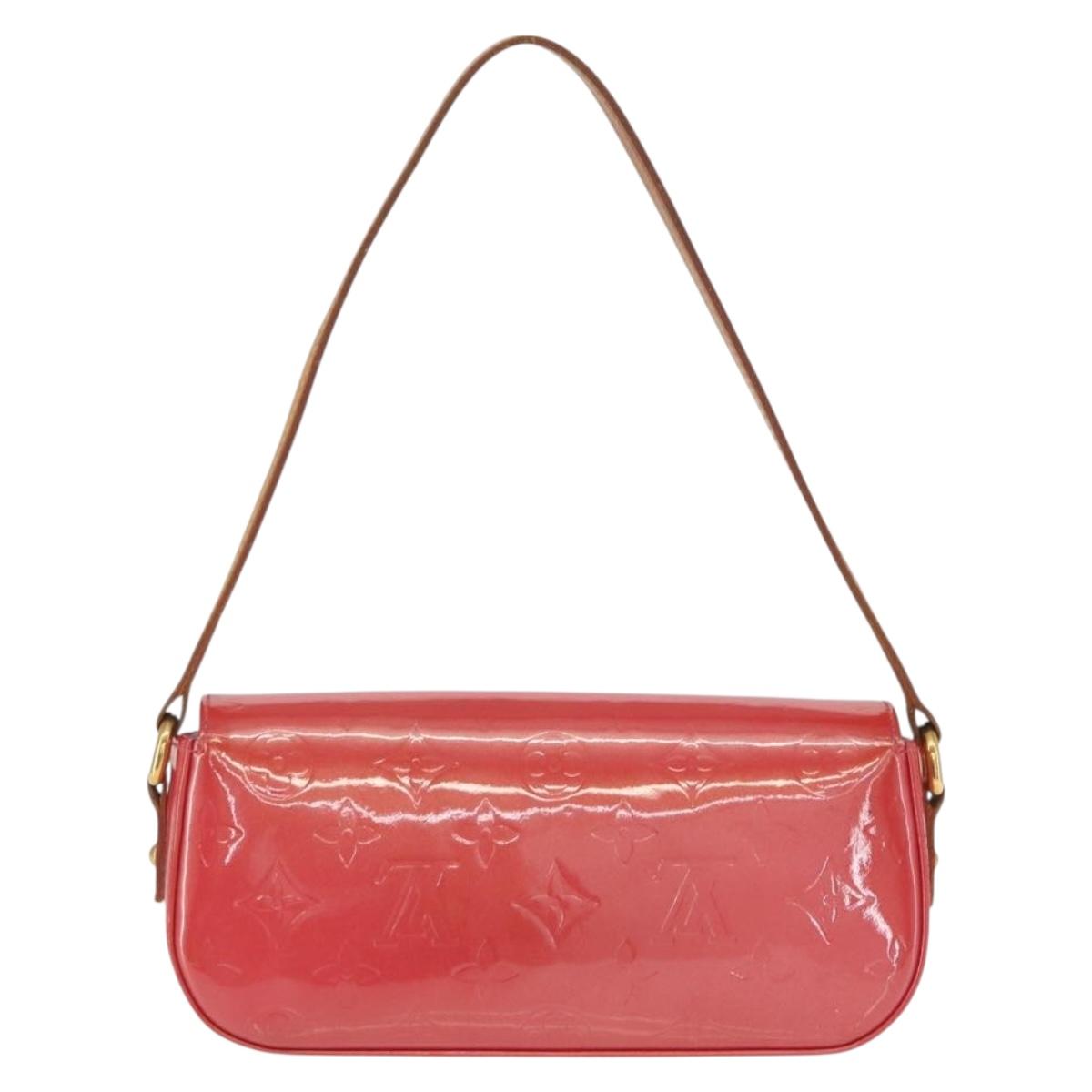LOUIS VUITTON Monogram Vernis Malibu Street Bag Fran Boise M9150F LV Auth 161297