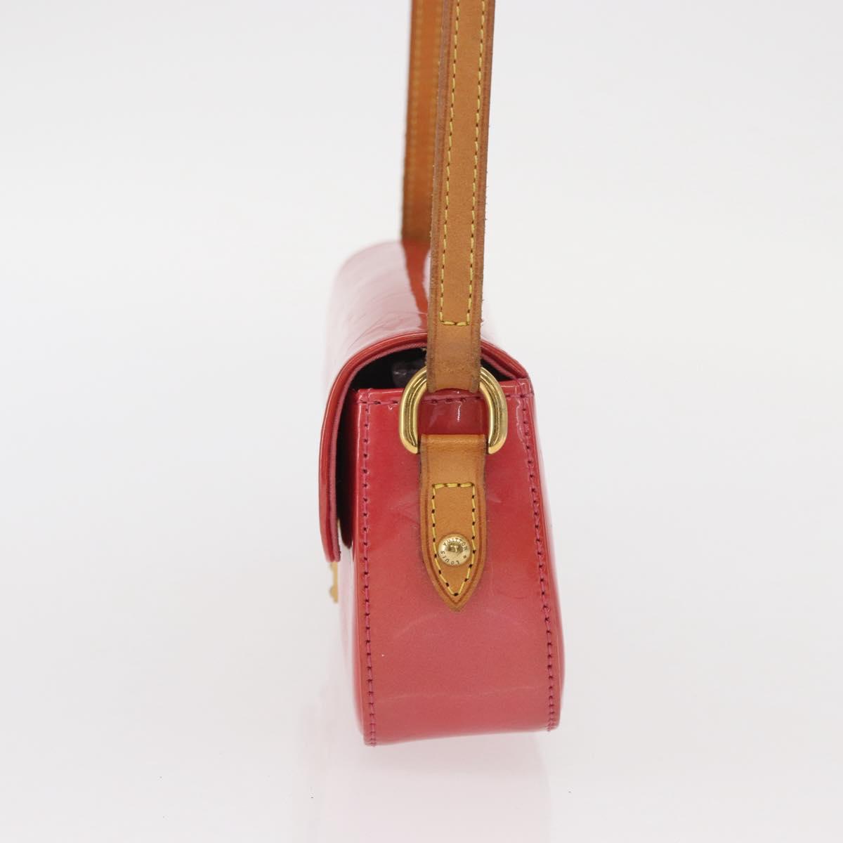 LOUIS VUITTON Monogram Vernis Malibu Street Bag Fran Boise M9150F LV Auth 161297