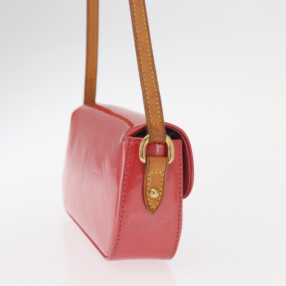 LOUIS VUITTON Monogram Vernis Malibu Street Bag Fran Boise M9150F LV Auth 161297