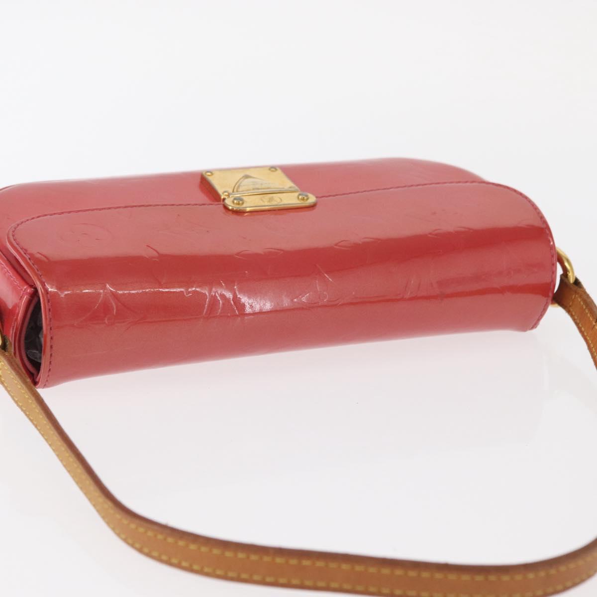 LOUIS VUITTON Monogram Vernis Malibu Street Bag Fran Boise M9150F LV Auth 161297