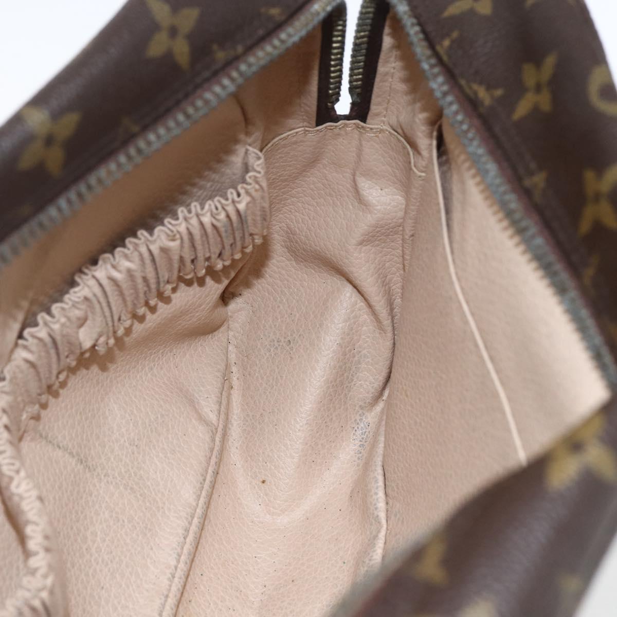 LOUIS VUITTON Monogram Trousse Toilette 28 Clutch Bag M47522 LV Auth 161301