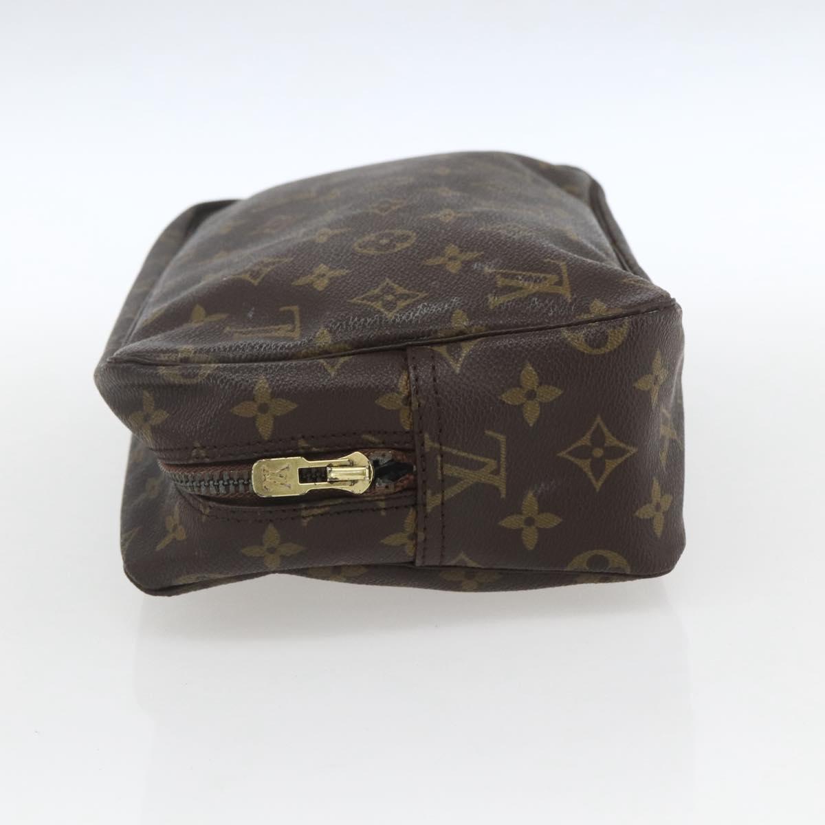 LOUIS VUITTON Monogram Trousse Toilette 28 Clutch Bag M47522 LV Auth 161301