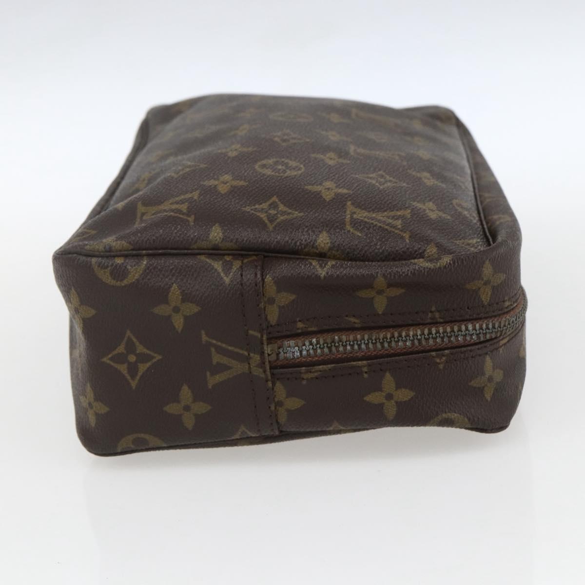LOUIS VUITTON Monogram Trousse Toilette 28 Clutch Bag M47522 LV Auth 161301