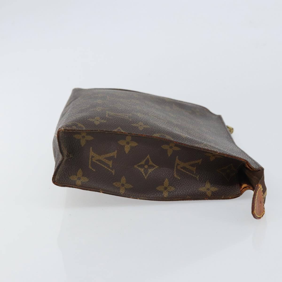 LOUIS VUITTON Monogram Poche Toilette 26 Pouch M47542 LV Auth 161307