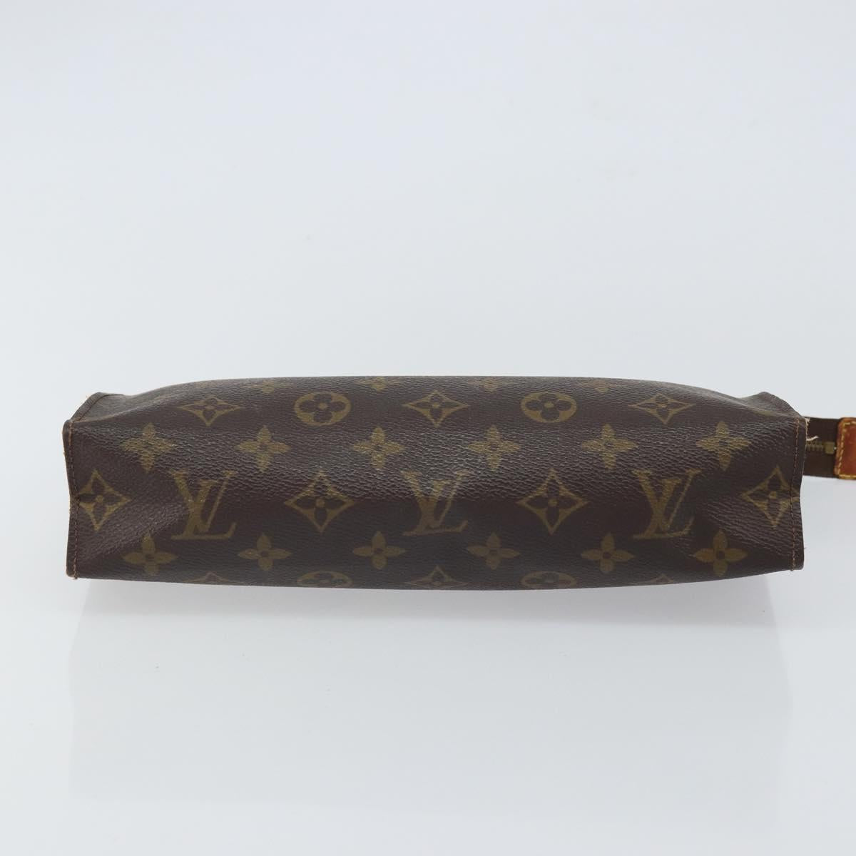 LOUIS VUITTON Monogram Poche Toilette 26 Pouch M47542 LV Auth 161307