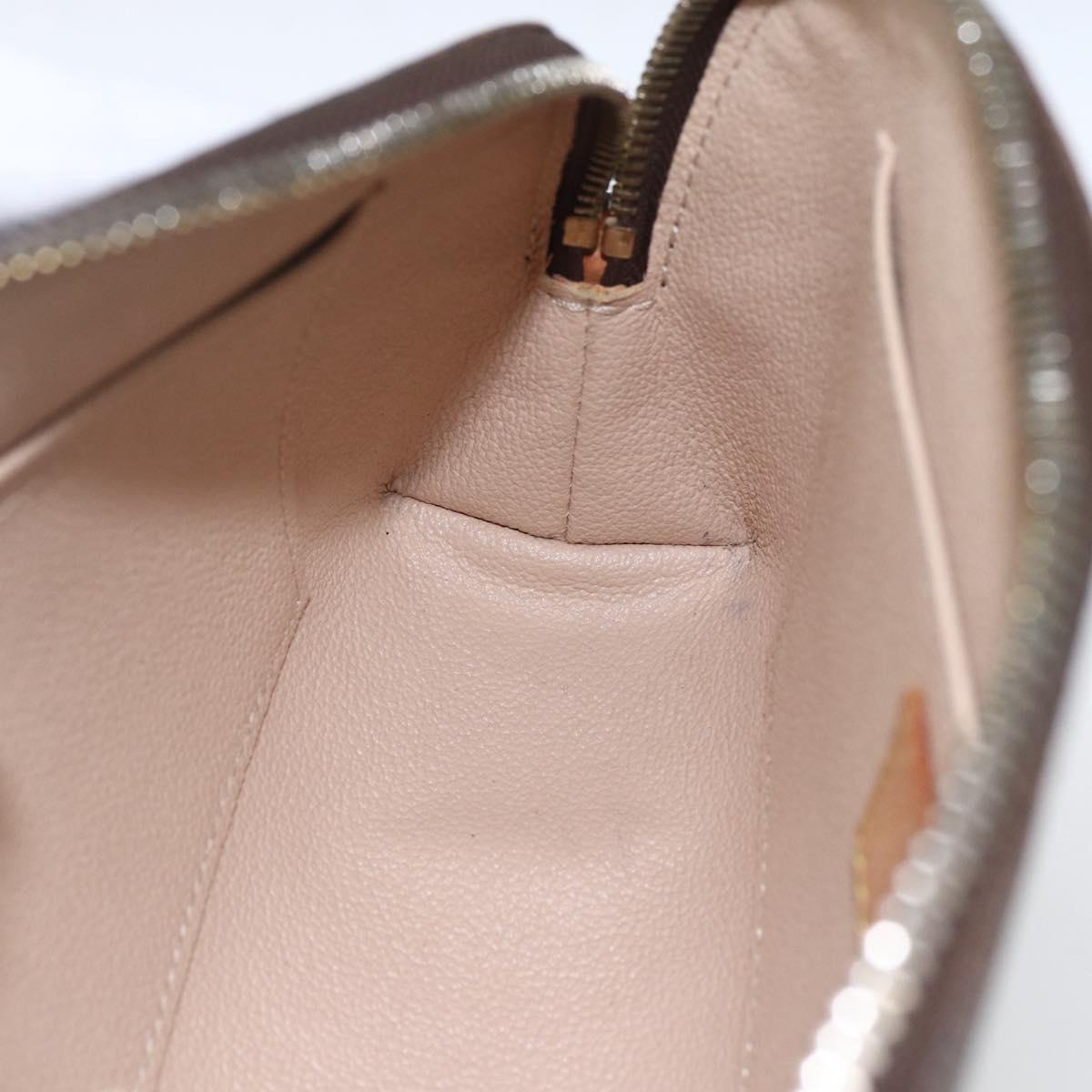 LOUIS VUITTON Monogram Pochette Cosmetic GM Cosmetic Pouch M47353 Auth 161308