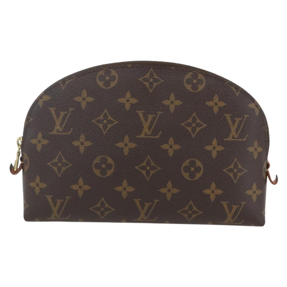 LOUIS VUITTON Monogram Pochette Cosmetic GM Cosmetic Pouch M47353 Auth 161308