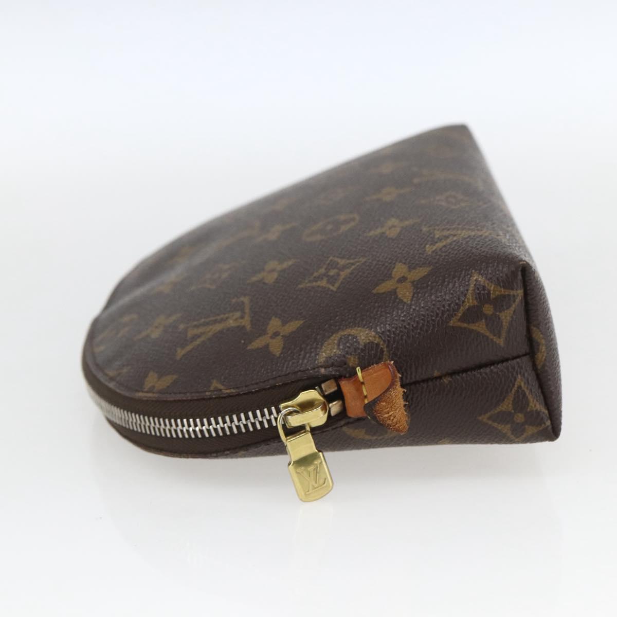 LOUIS VUITTON Monogram Pochette Cosmetic GM Cosmetic Pouch M47353 Auth 161308