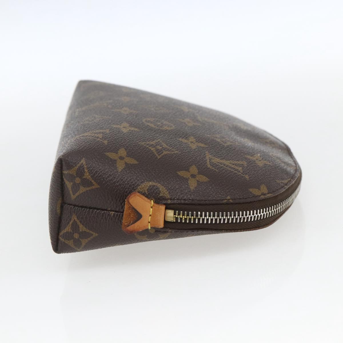LOUIS VUITTON Monogram Pochette Cosmetic GM Cosmetic Pouch M47353 Auth 161308