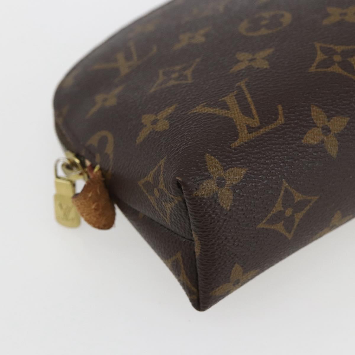 LOUIS VUITTON Monogram Pochette Cosmetic GM Cosmetic Pouch M47353 Auth 161308
