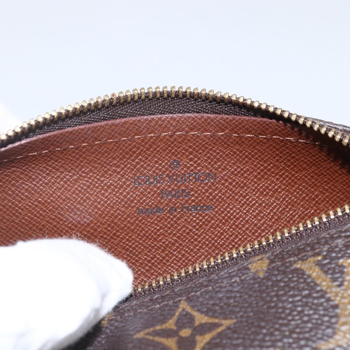 LOUIS VUITTON Monogram Papillon Pouch LV Auth 161312