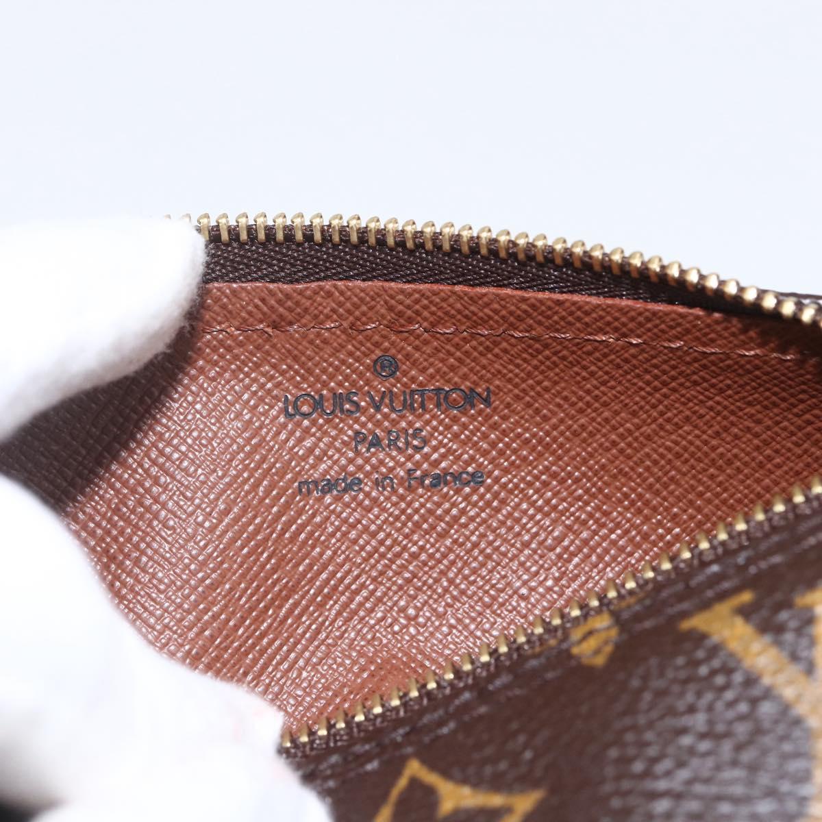 LOUIS VUITTON Monogram Papillon Pouch LV Auth 161314