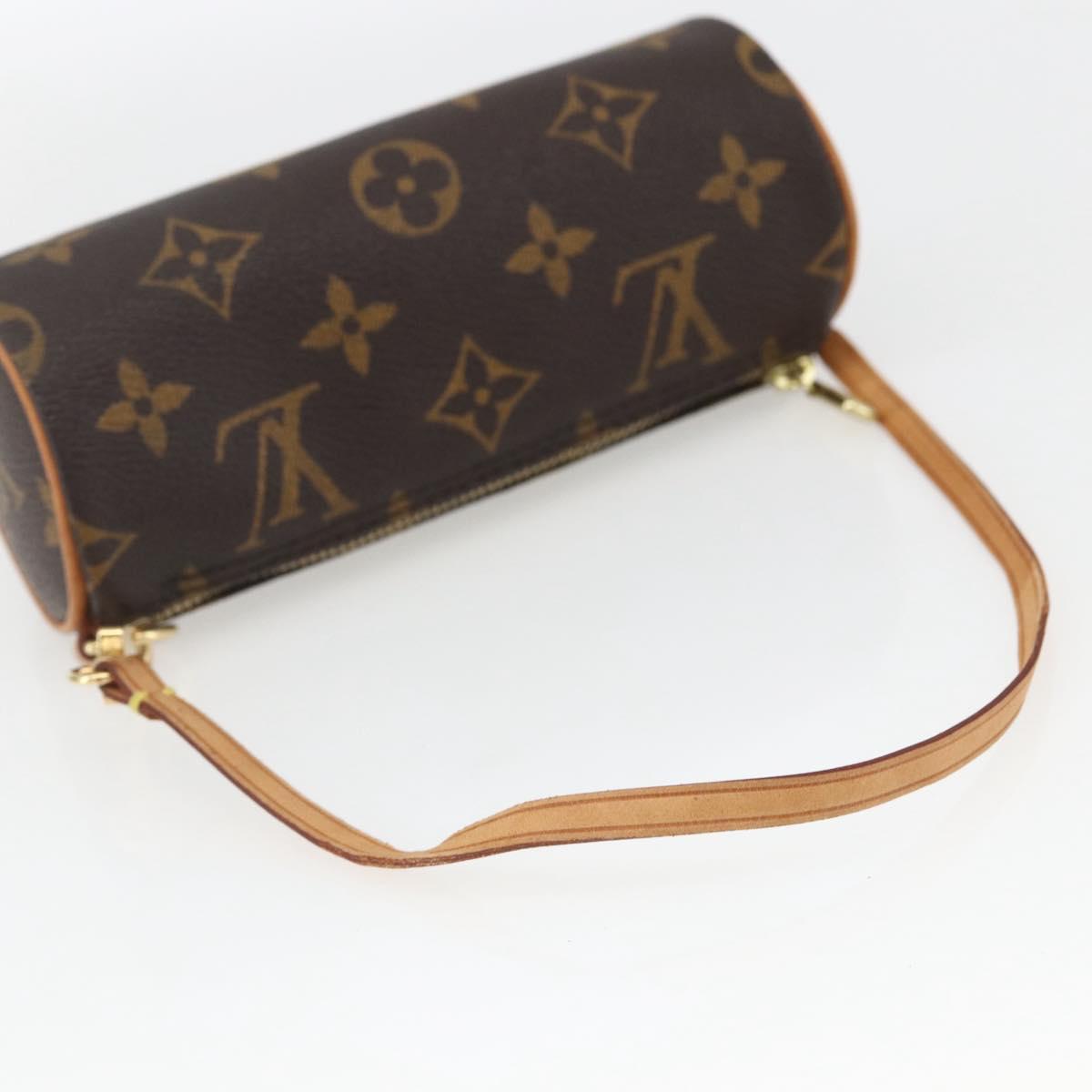 LOUIS VUITTON Monogram Papillon Pouch LV Auth 161314