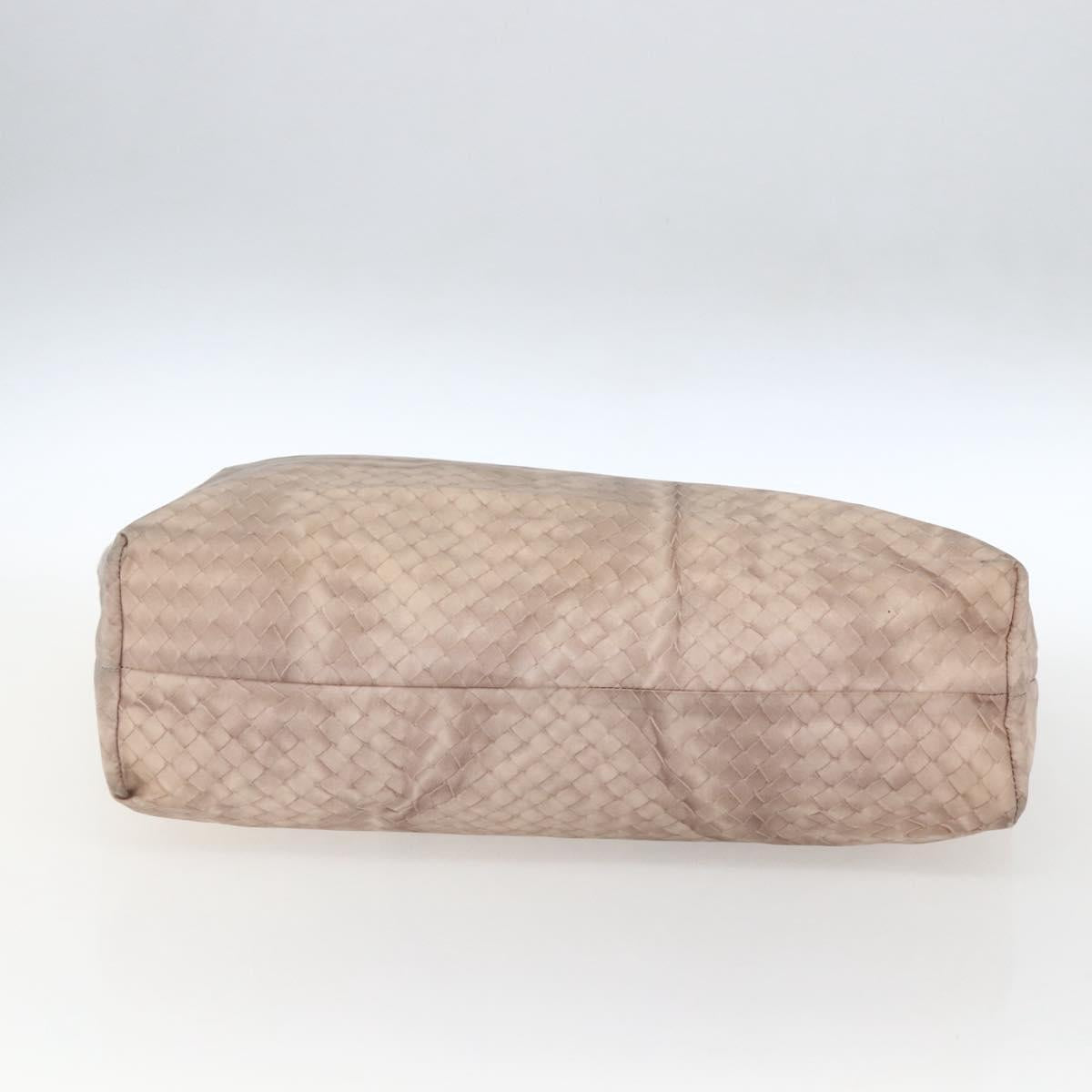 BOTTEGA VENETA Tote Bag Nylon Pink Auth 161323