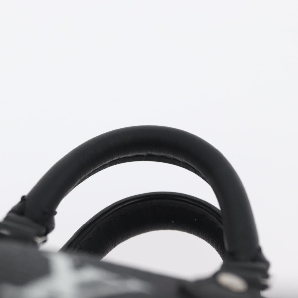 LOUIS VUITTON Multicolor Micro Speedy Bag Charm Black M02459 LV Auth 161332SM