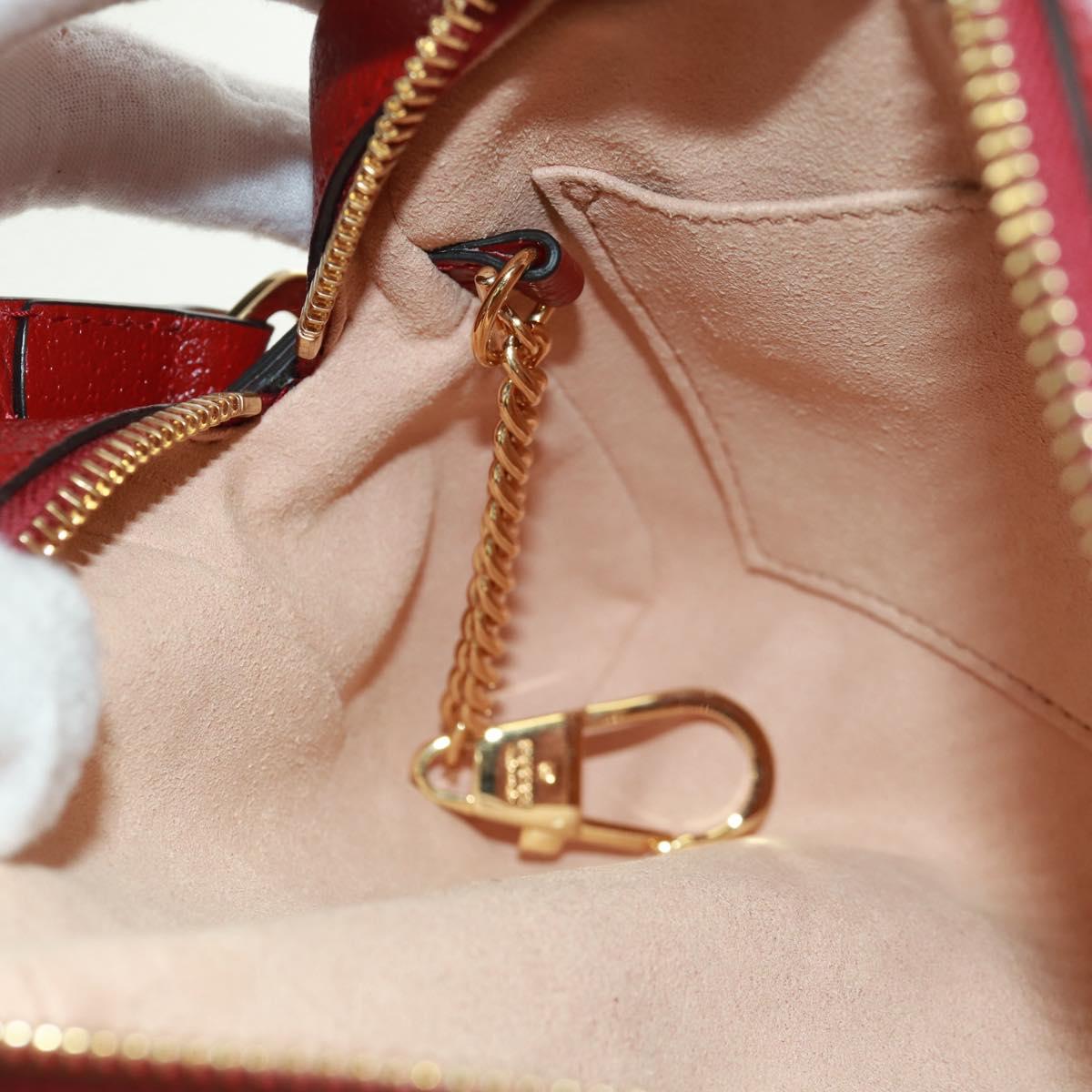 GUCCI Micro GG Supreme Doraemon Shoulder Bag PVC Beige Gold 647784 Auth 161334SM