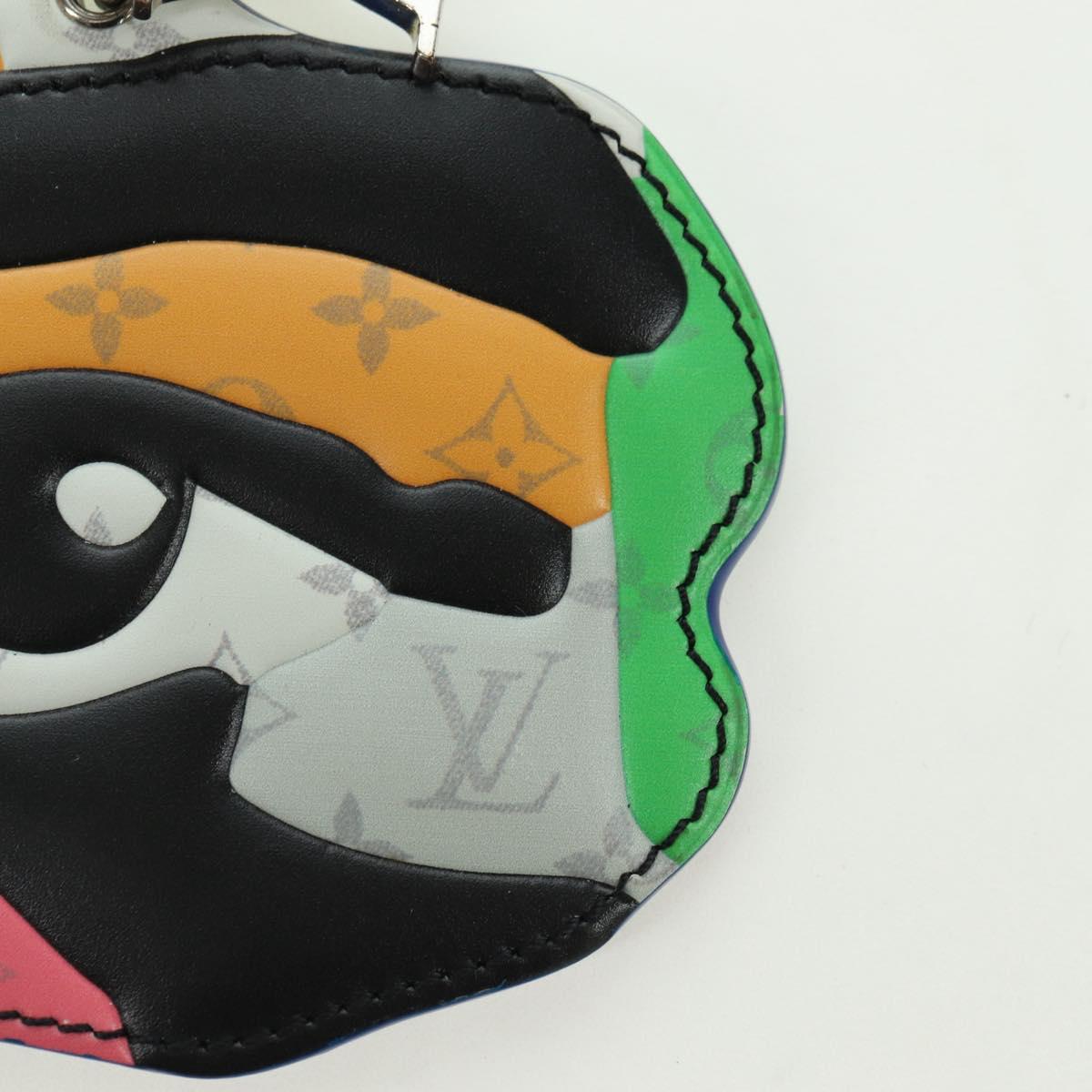 LOUIS VUITTON Monogram LV Portrait Charm M01402 LV Auth 161337M