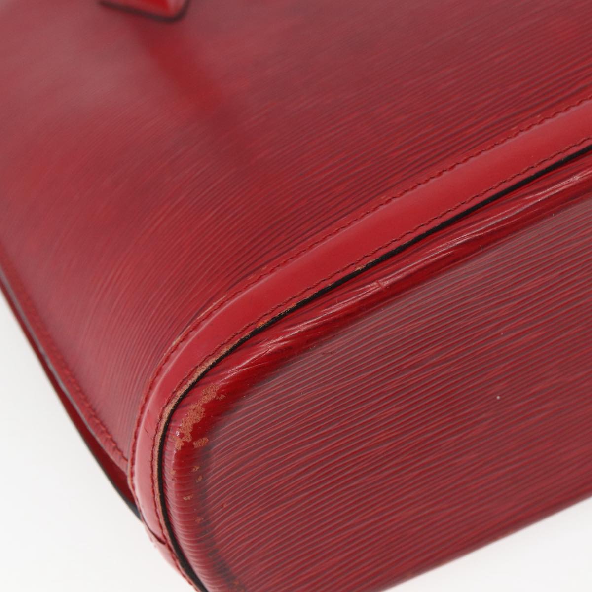 LOUIS VUITTON Epi Lussac Shoulder Bag Red M52287 LV Auth 161367