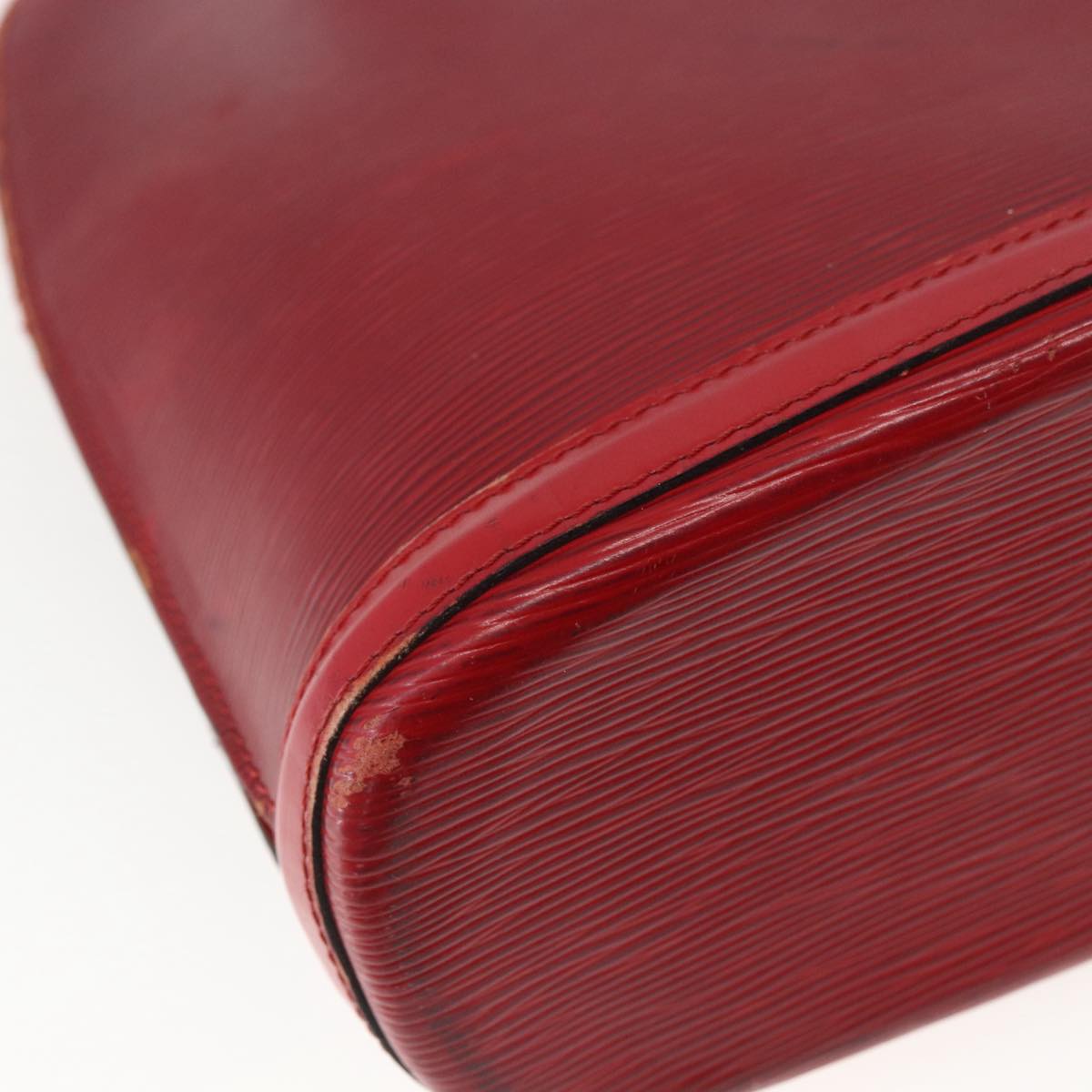LOUIS VUITTON Epi Lussac Shoulder Bag Red M52287 LV Auth 161367