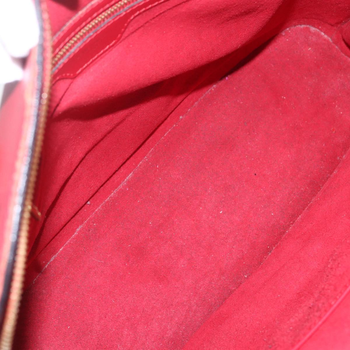 LOUIS VUITTON Epi Lussac Shoulder Bag Red M52287 LV Auth 161367
