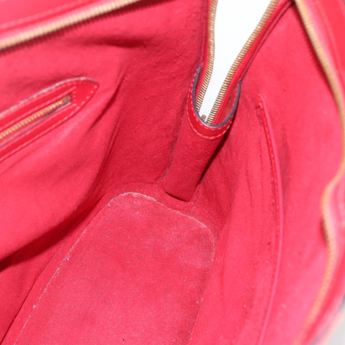 LOUIS VUITTON Epi Lussac Shoulder Bag Red M52287 LV Auth 161367