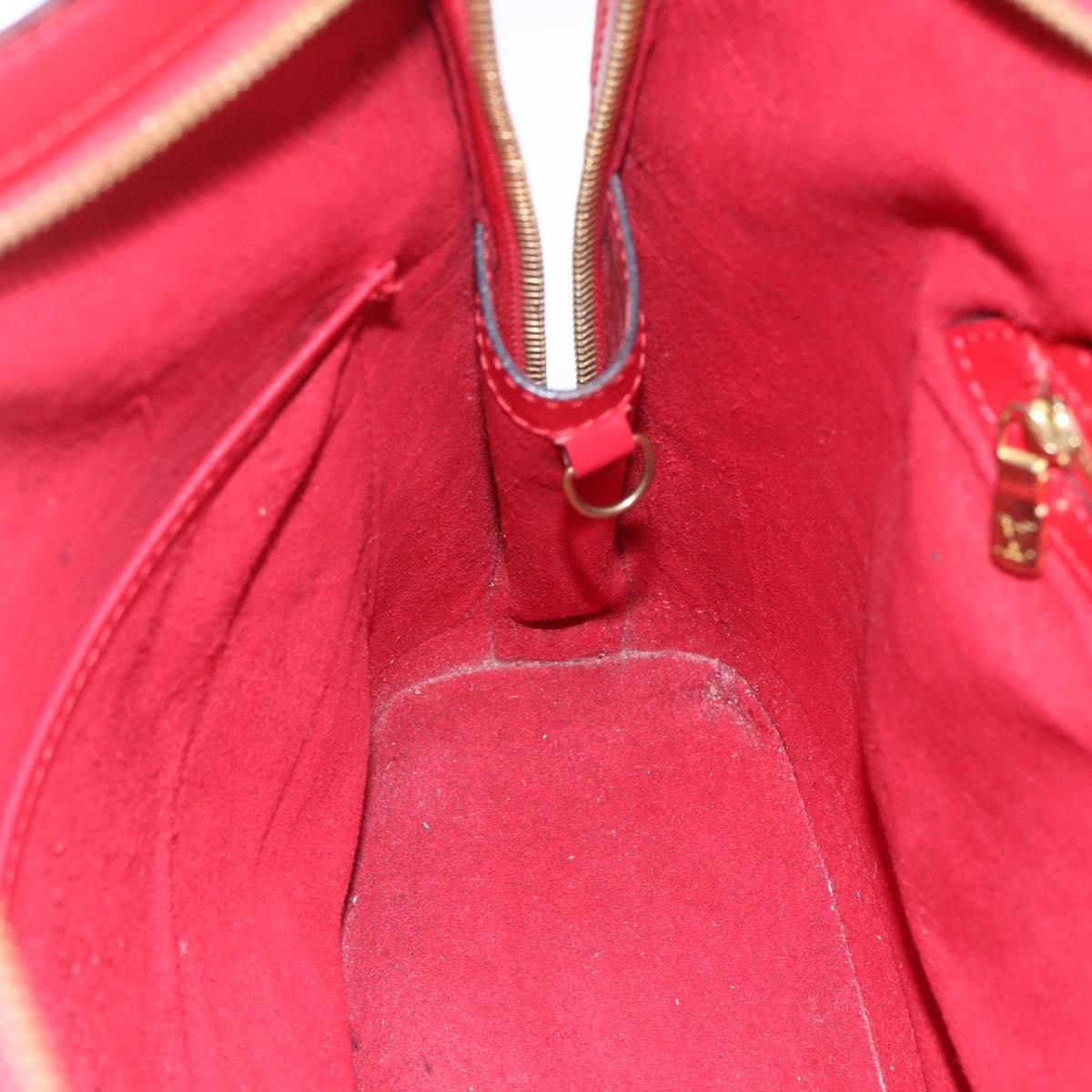 LOUIS VUITTON Epi Lussac Shoulder Bag Red M52287 LV Auth 161367