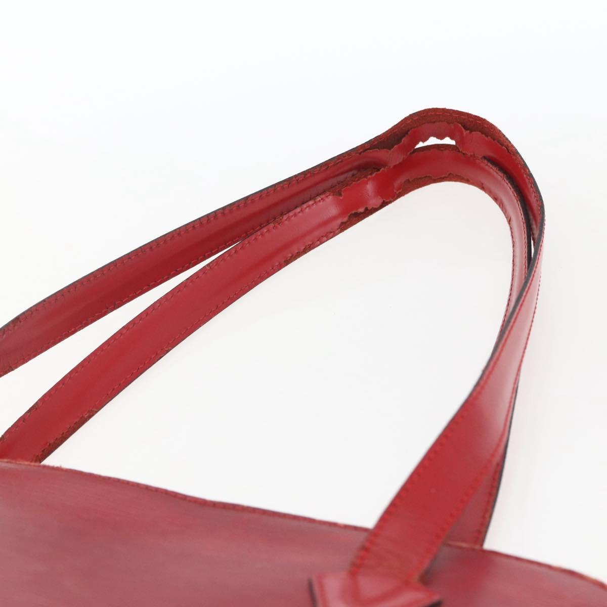 LOUIS VUITTON Epi Lussac Shoulder Bag Red M52287 LV Auth 161367