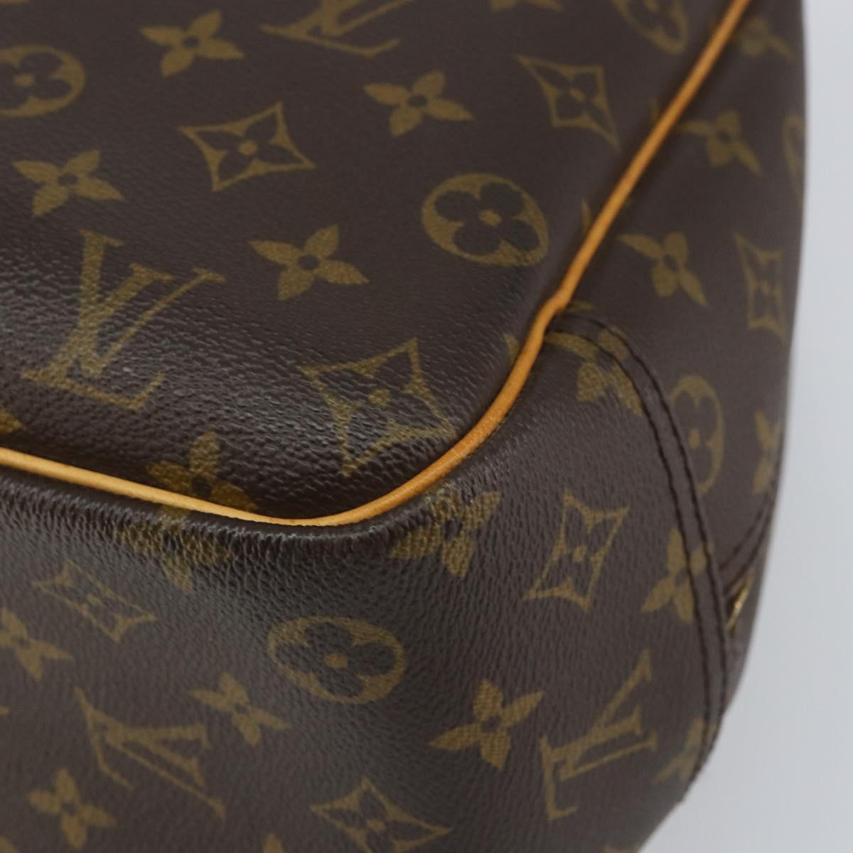 LOUIS VUITTON Monogram Deauville Hand Bag M47270 LV Auth 161377