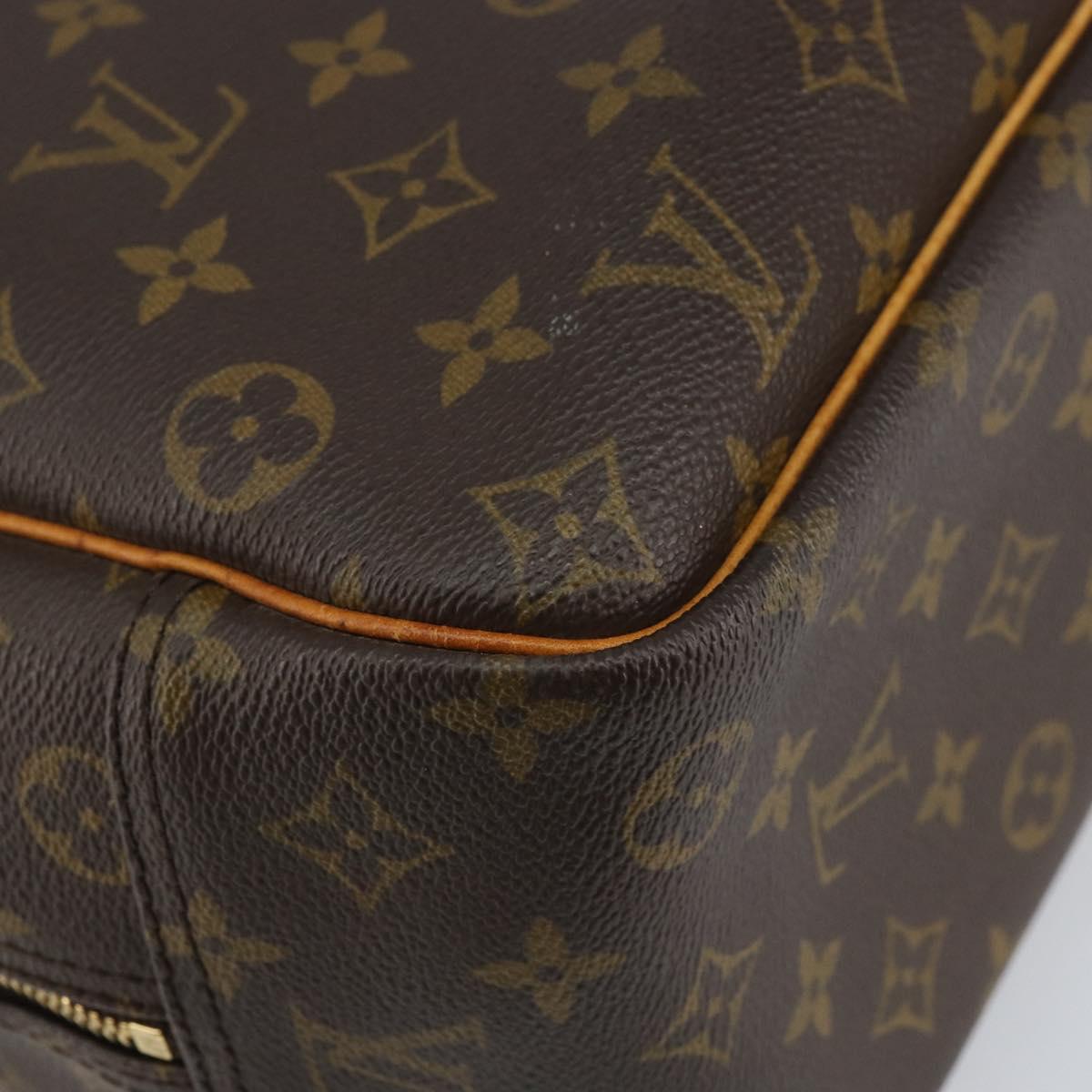 LOUIS VUITTON Monogram Deauville Hand Bag M47270 LV Auth 161377