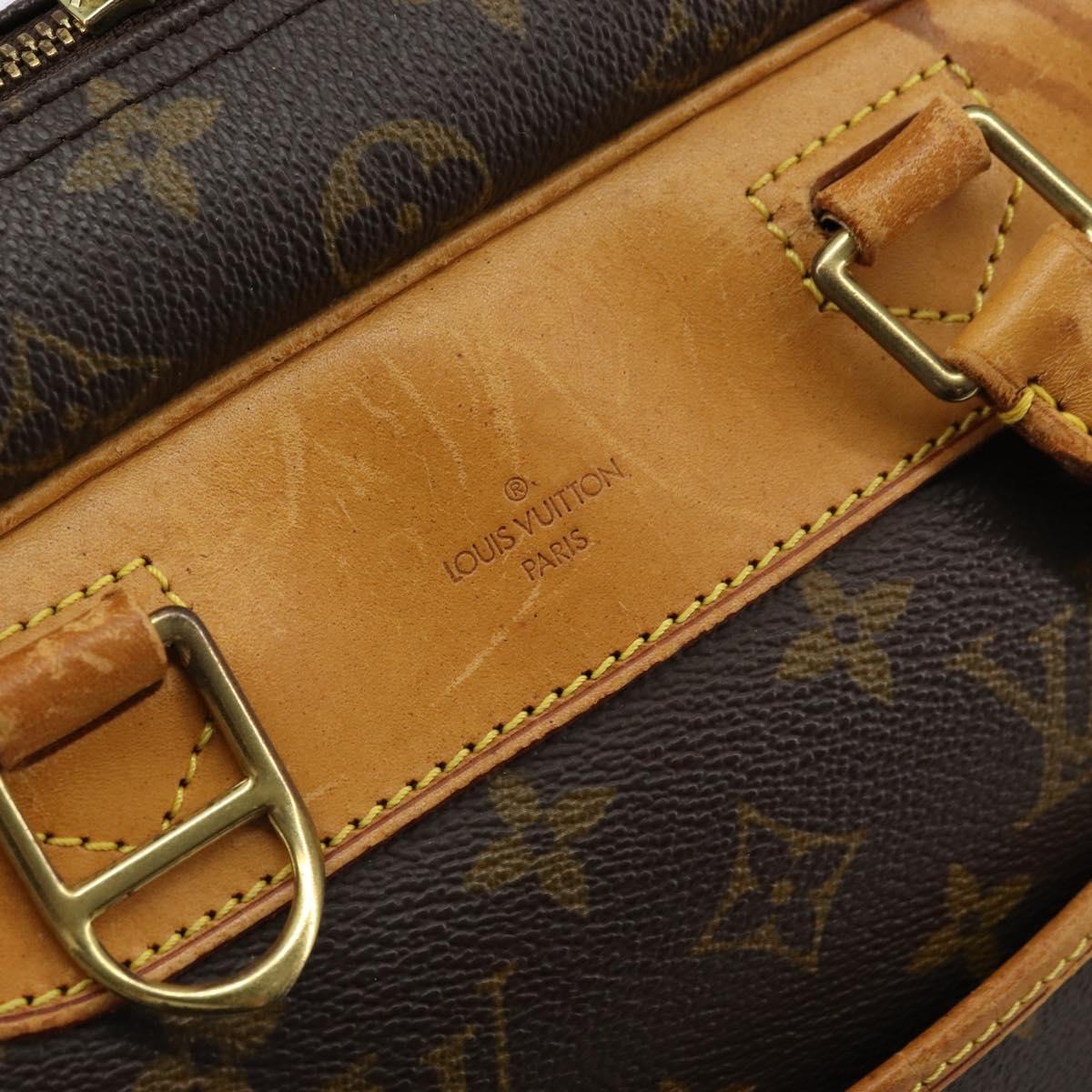 LOUIS VUITTON Monogram Deauville Hand Bag M47270 LV Auth 161377