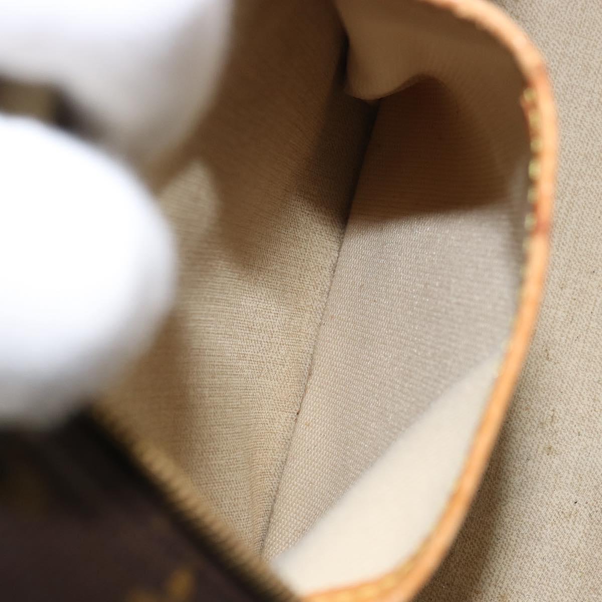 LOUIS VUITTON Monogram Deauville Hand Bag M47270 LV Auth 161377