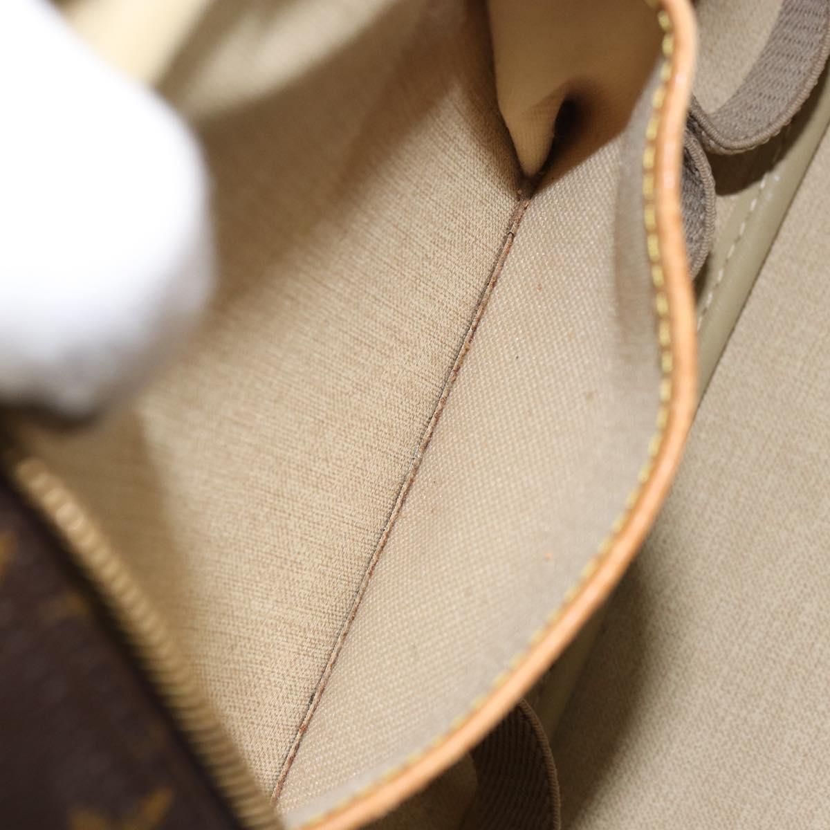 LOUIS VUITTON Monogram Deauville Hand Bag M47270 LV Auth 161377