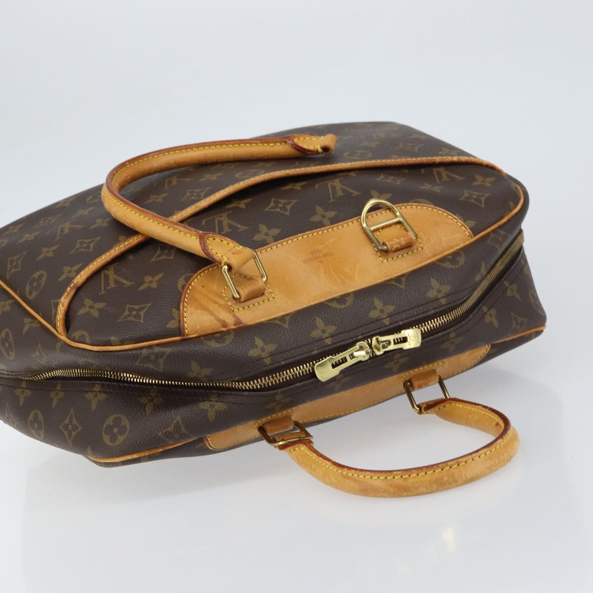 LOUIS VUITTON Monogram Deauville Hand Bag M47270 LV Auth 161377