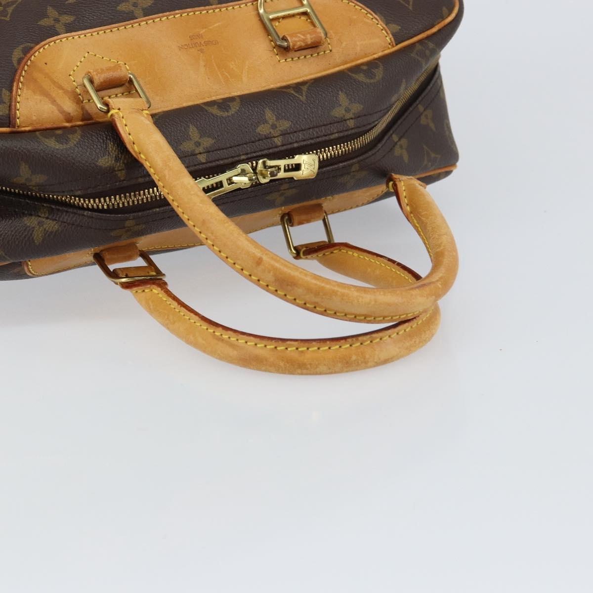 LOUIS VUITTON Monogram Deauville Hand Bag M47270 LV Auth 161377