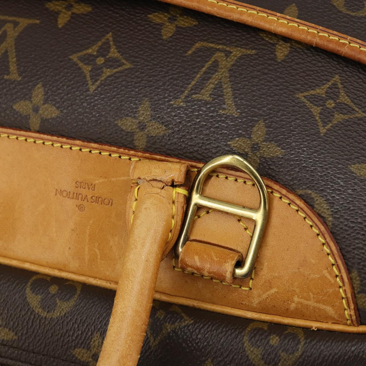 LOUIS VUITTON Monogram Deauville Hand Bag M47270 LV Auth 161377