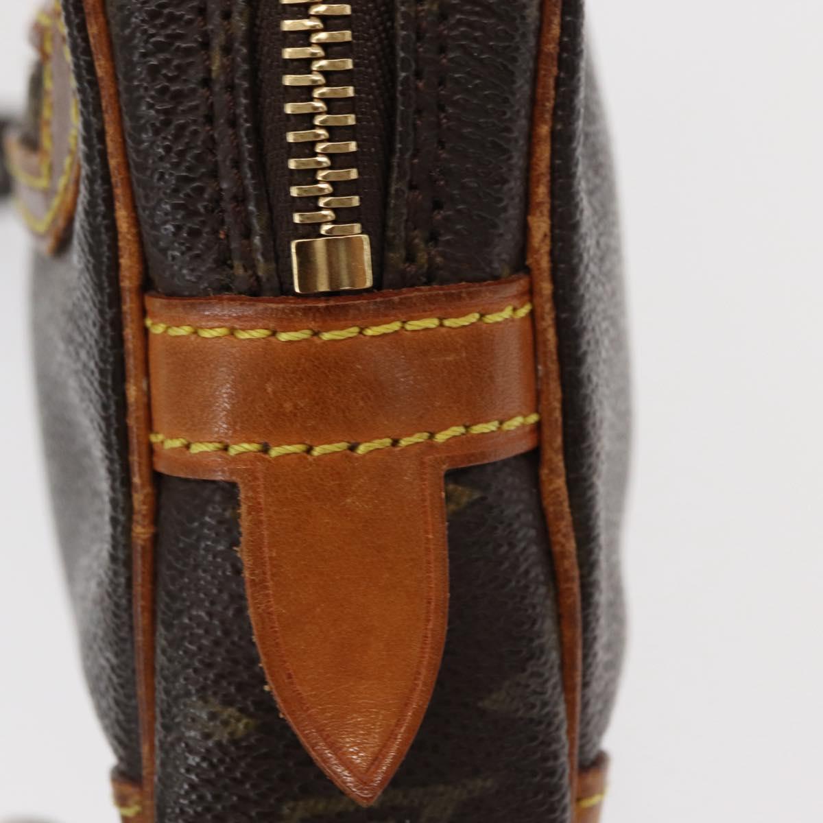 LOUIS VUITTON Monogram Marly Dragonne GM Clutch Bag M51825 LV Auth 161388