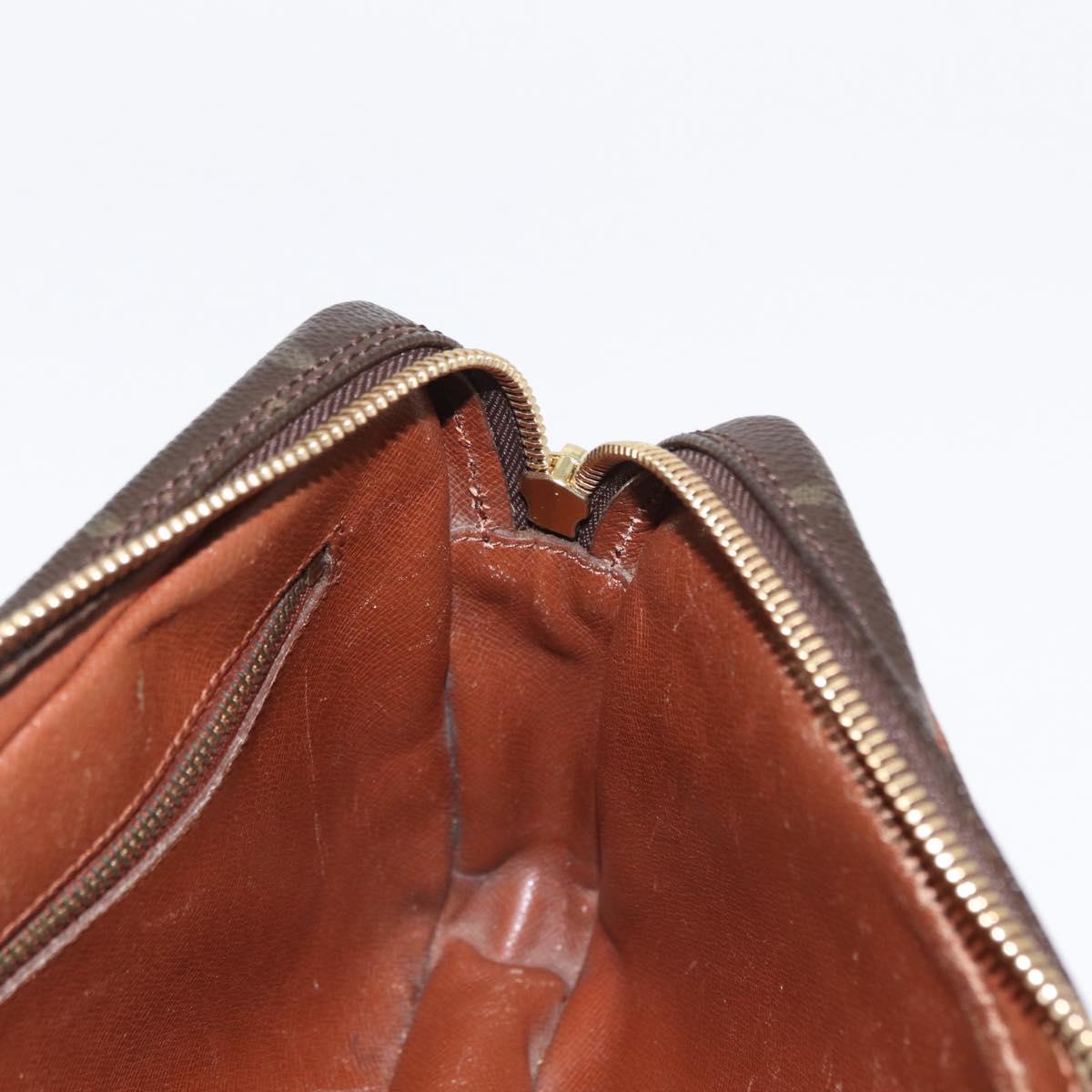 LOUIS VUITTON Monogram Marly Dragonne GM Clutch Bag M51825 LV Auth 161388