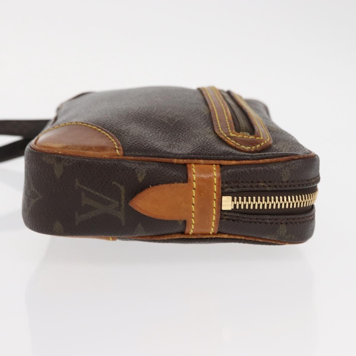 LOUIS VUITTON Monogram Marly Dragonne GM Clutch Bag M51825 LV Auth 161388