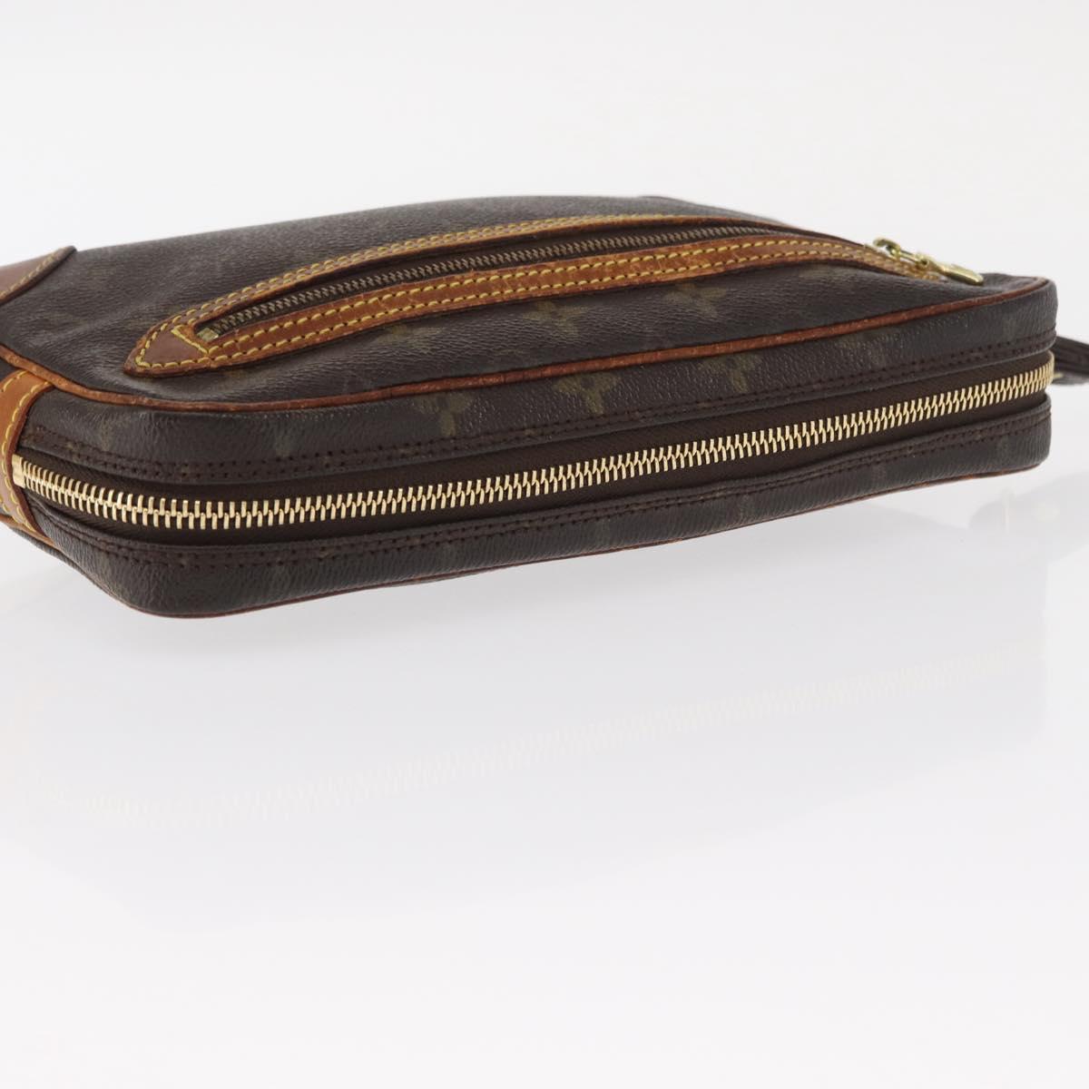 LOUIS VUITTON Monogram Marly Dragonne GM Clutch Bag M51825 LV Auth 161388