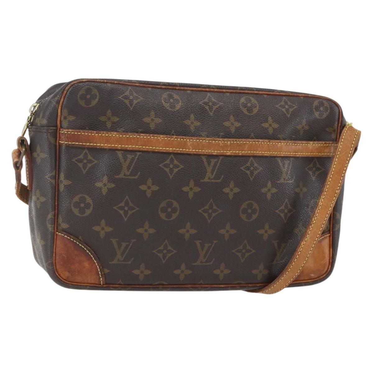 LOUIS VUITTON Monogram Trocadero 27 Shoulder Bag M51274 LV Auth 161389