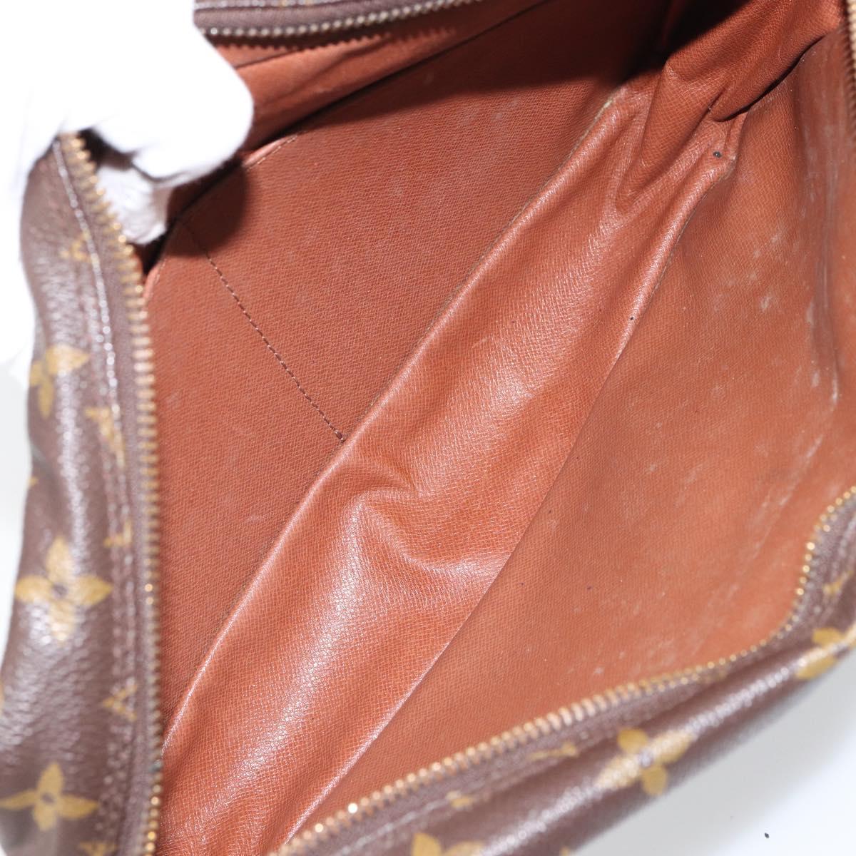 LOUIS VUITTON Monogram Compiegne 28 Clutch Bag M51845 LV Auth 161391