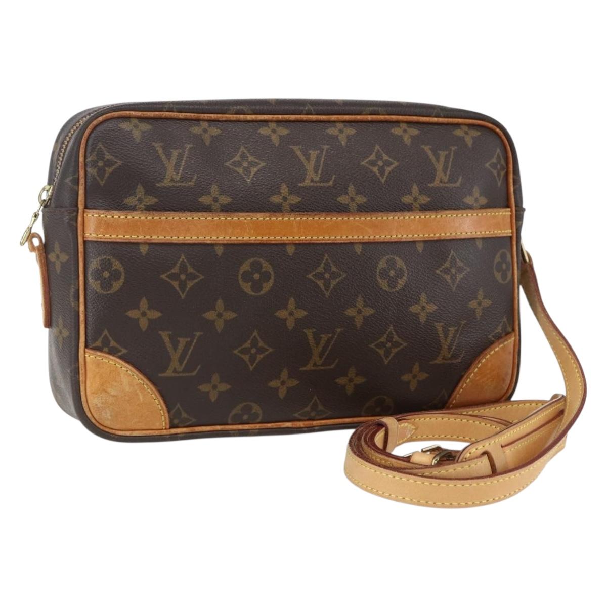 LOUIS VUITTON Monogram Trocadero 27 Shoulder Bag M51274 LV Auth 161393