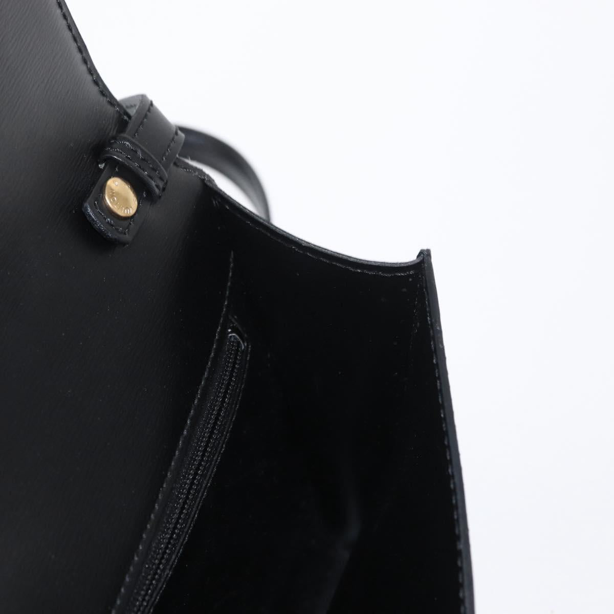 LOUIS VUITTON Epi Pochette Arche Shoulder Bag Black Noir M52572 LV Auth 161398