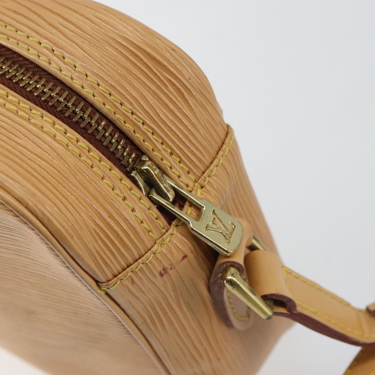 LOUIS VUITTON Epi Trocadero 23 Shoulder Bag Beige LV Auth 161414