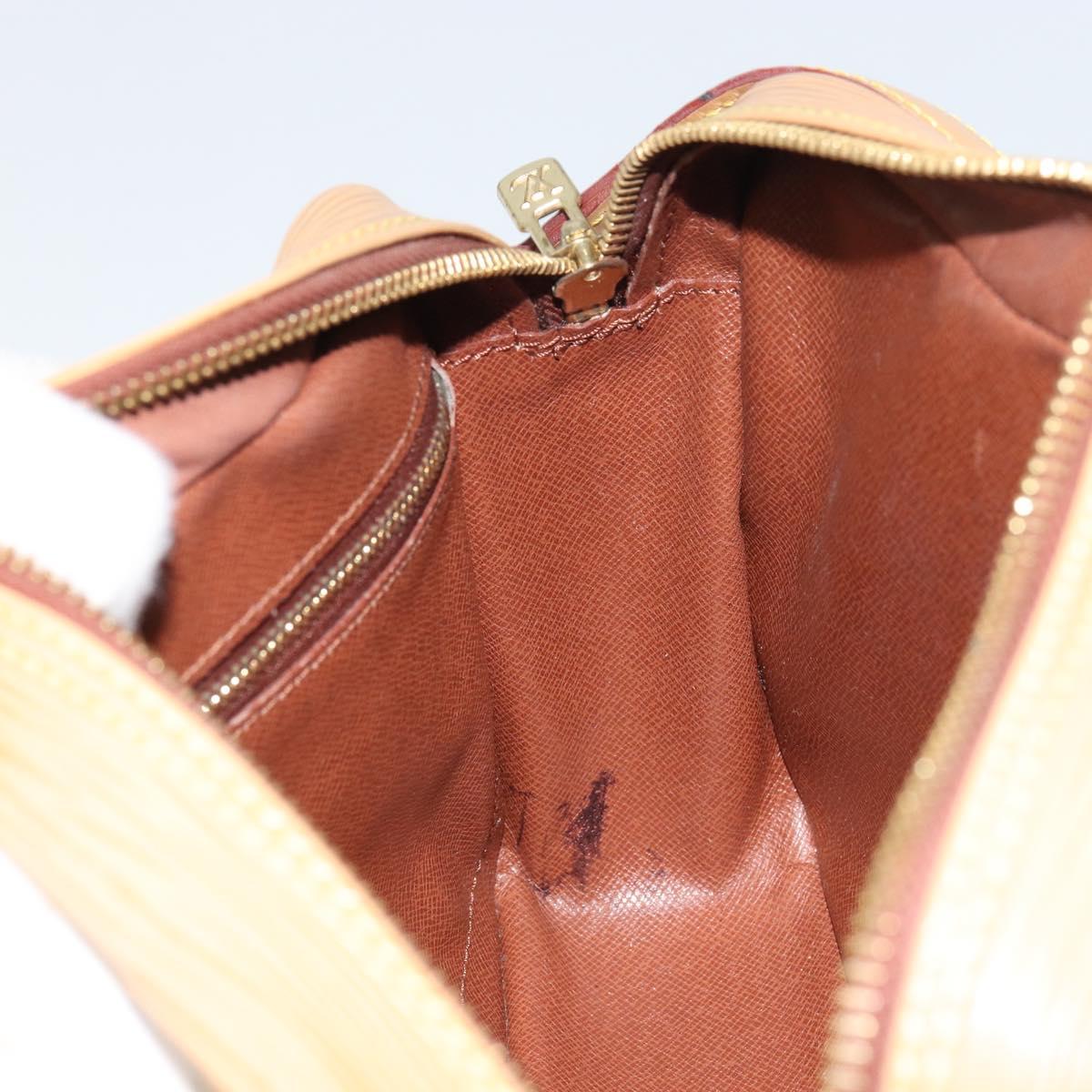 LOUIS VUITTON Epi Trocadero 23 Shoulder Bag Beige LV Auth 161414