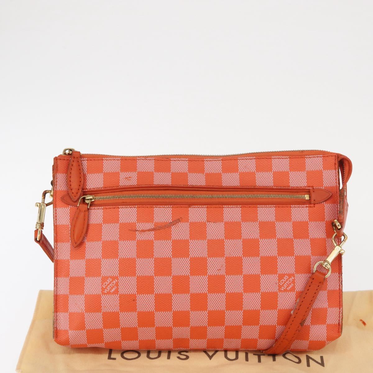 LOUIS VUITTON Damier Color Module Clutch Bag 2way Pimon N41312 LV Auth 161423