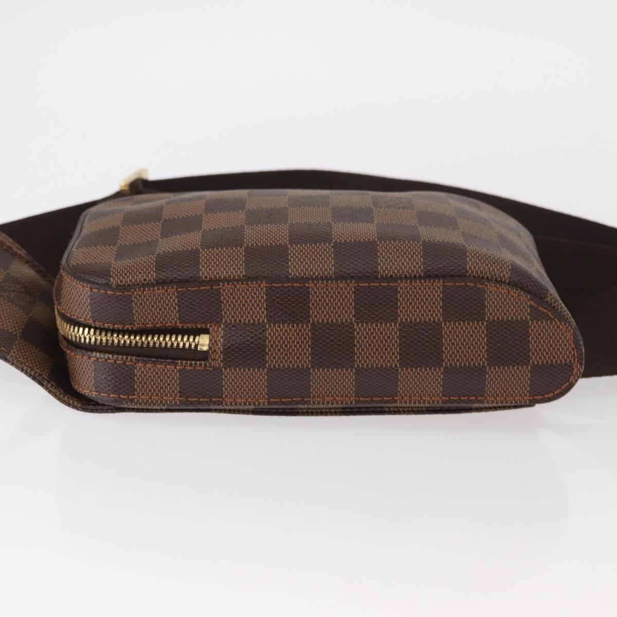 LOUIS VUITTON Damier Ebene Geronimos Shoulder Bag N51994 LV Auth 161424